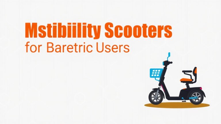 5 Best Mobility Scooters for Bariatric Users