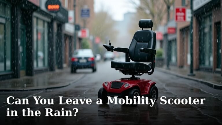 Can You Leave a Mobility Scooter in the Rain?