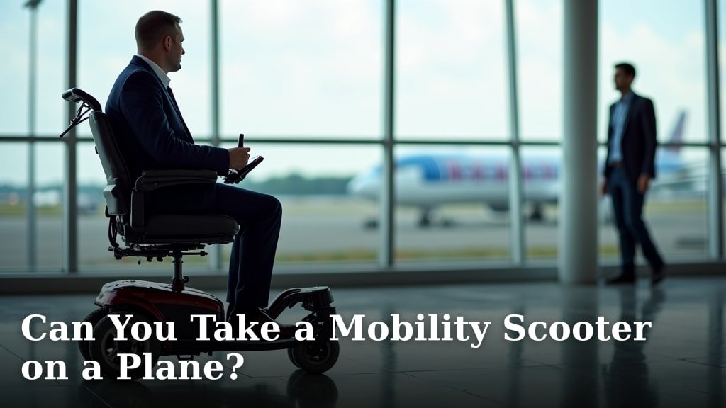 Can You Take a Mobility Scooter on a Plane?