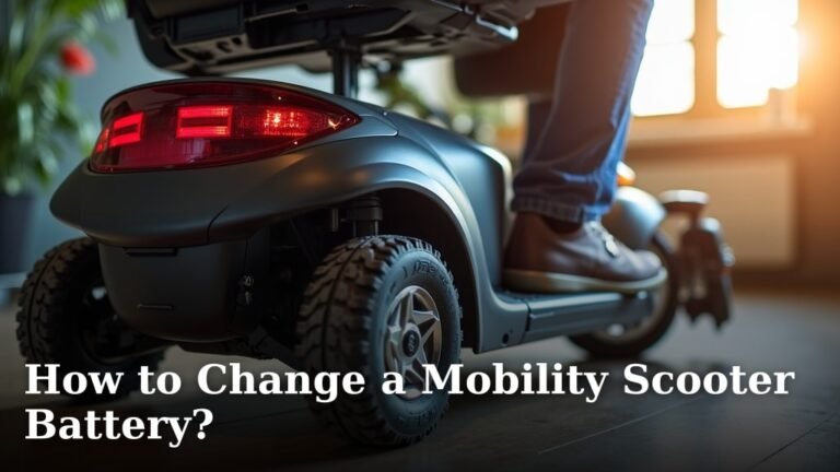 How to Change a Mobility Scooter Battery?