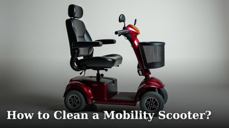 How to Clean a Mobility Scooter?