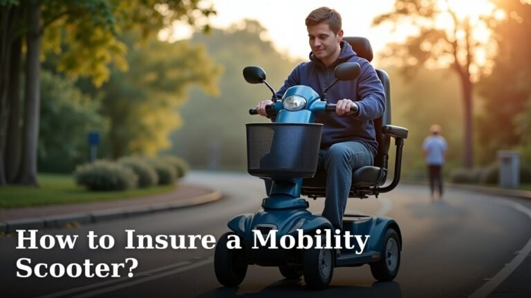 How to Insure a Mobility Scooter?