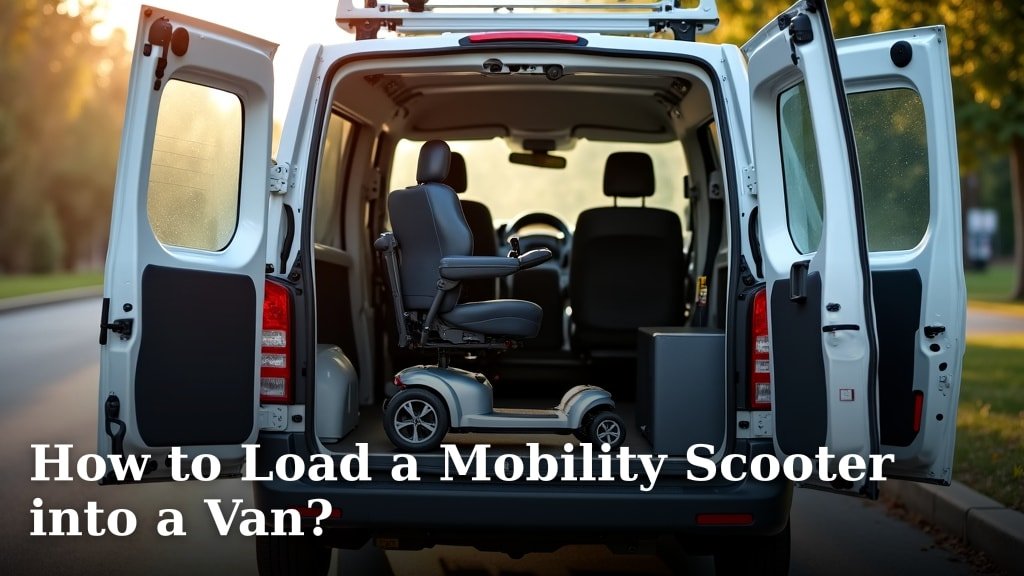 How to Load a Mobility Scooter into a Van?