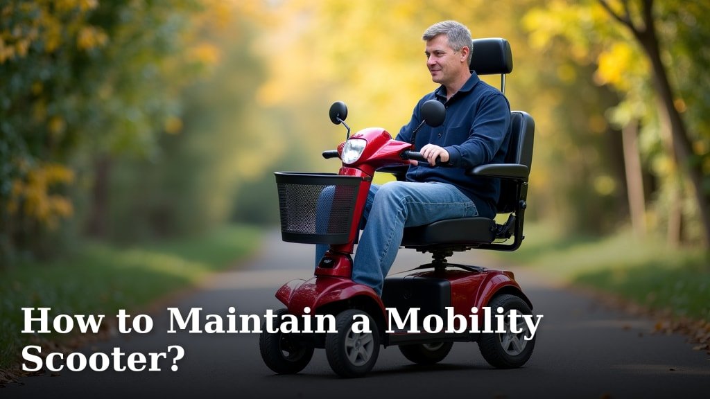How to Maintain a Mobility Scooter?