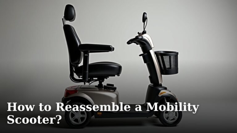 How to Reassemble a Mobility Scooter?
