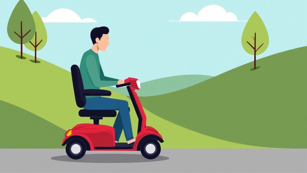 Navigating Inclines with Your Mobility Scooter