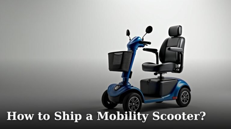 How to Ship a Mobility Scooter?