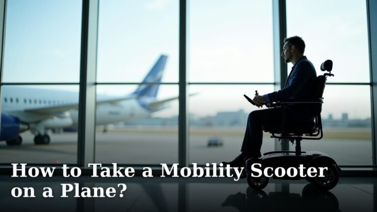 How to Take a Mobility Scooter on a Plane?