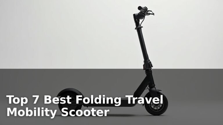 Top 7 Best Folding Travel Mobility Scooter