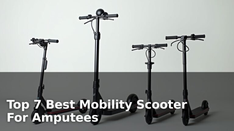 Top 7 Best Mobility Scooter For Amputees