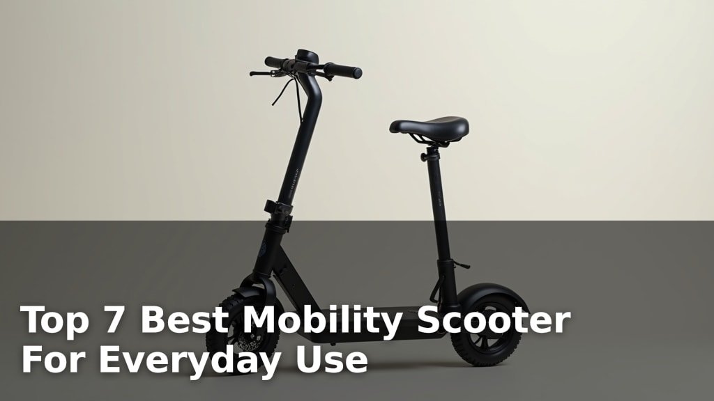 Top 7 Best Mobility Scooter For Everyday Use