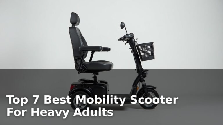 Top 7 Best Mobility Scooter For Heavy Adults