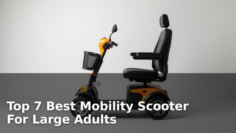 Top 7 Best Mobility Scooter For Large Adults