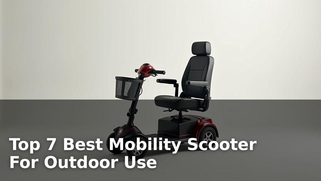 Top 7 Best Mobility Scooter For Outdoor Use