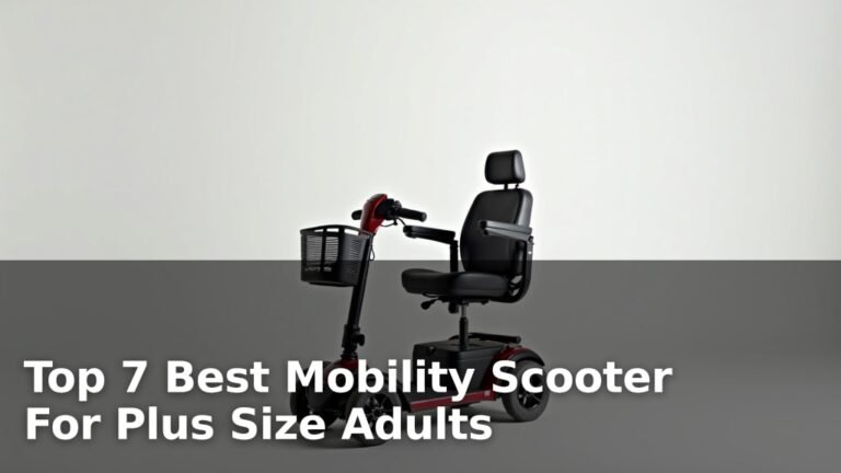 Top 7 Best Mobility Scooter For Plus Size Adults