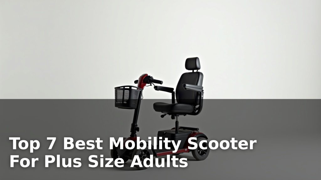 Top 7 Best Mobility Scooter For Plus Size Adults