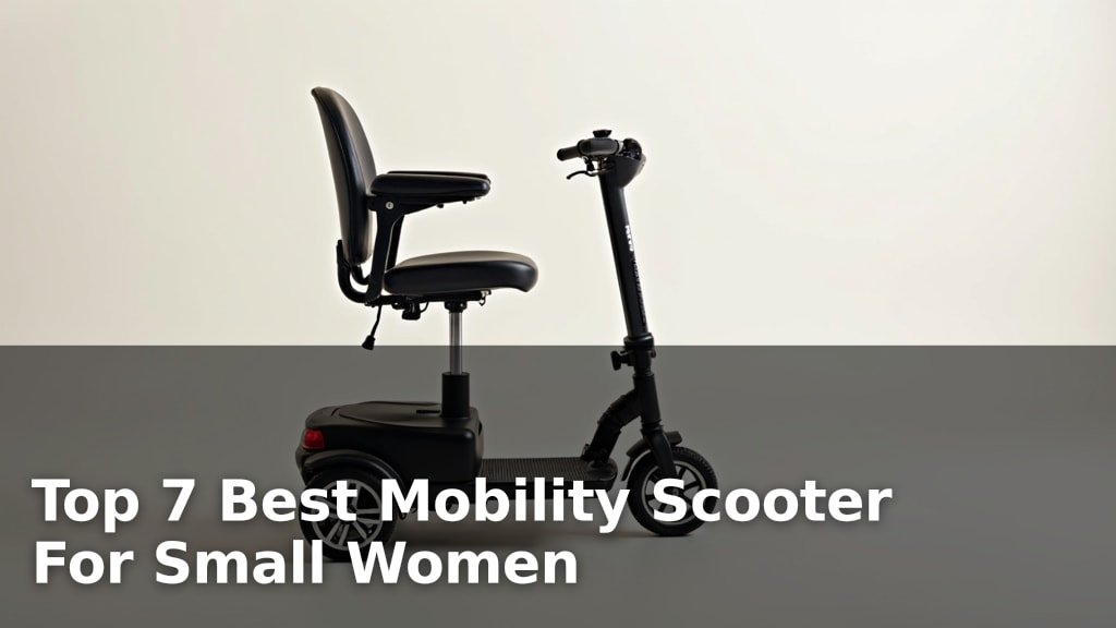Top 7 Best Mobility Scooter For Small Women