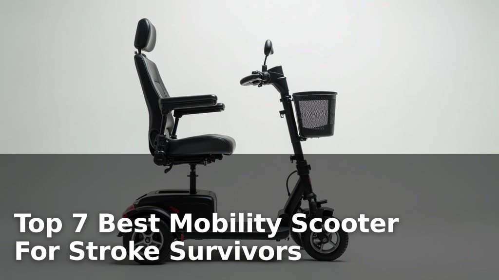 Top 7 Best Mobility Scooter For Stroke Survivors