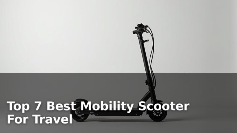 Top 7 Best Mobility Scooter For Travel