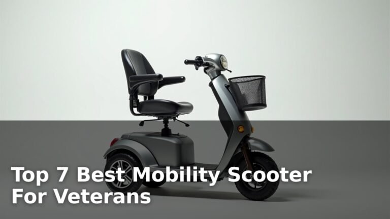 Top 7 Best Mobility Scooter For Veterans