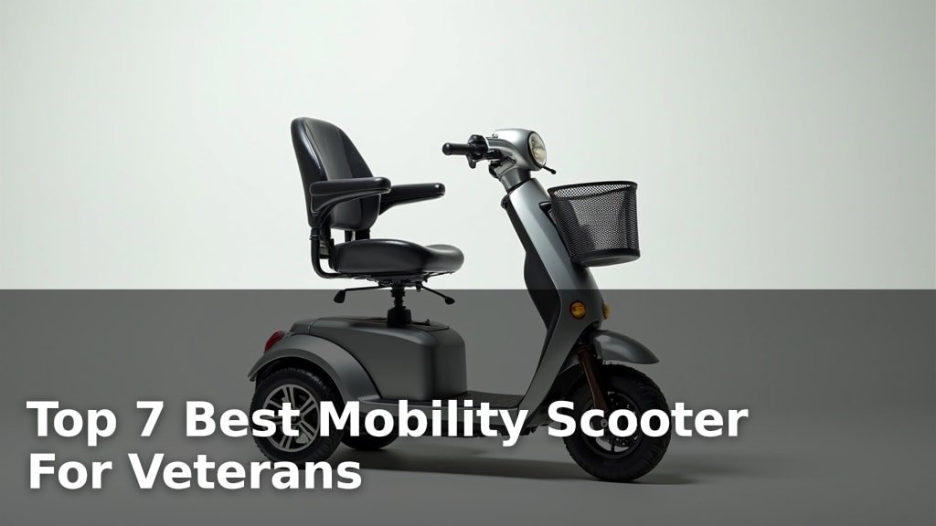 Top 7 Best Mobility Scooter For Veterans