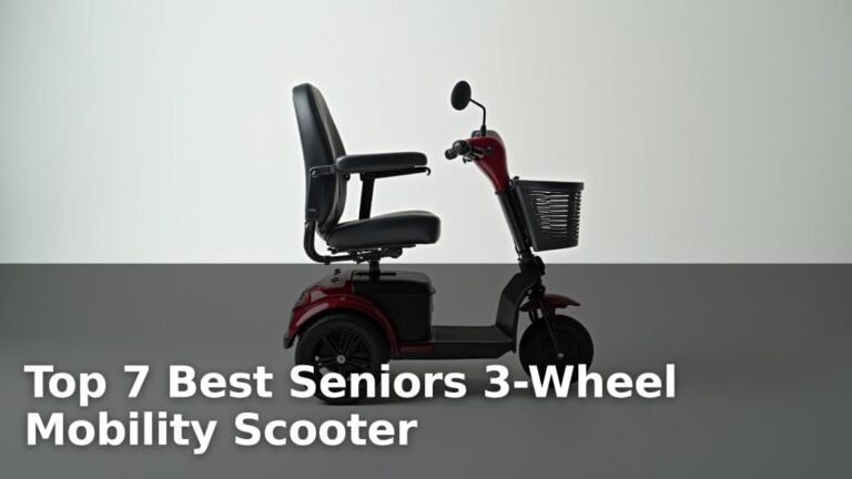 Top 7 Best Seniors 3-Wheel Mobility Scooter
