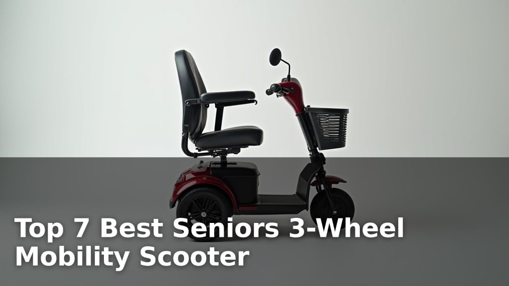 Top 7 Best Seniors 3-Wheel Mobility Scooter