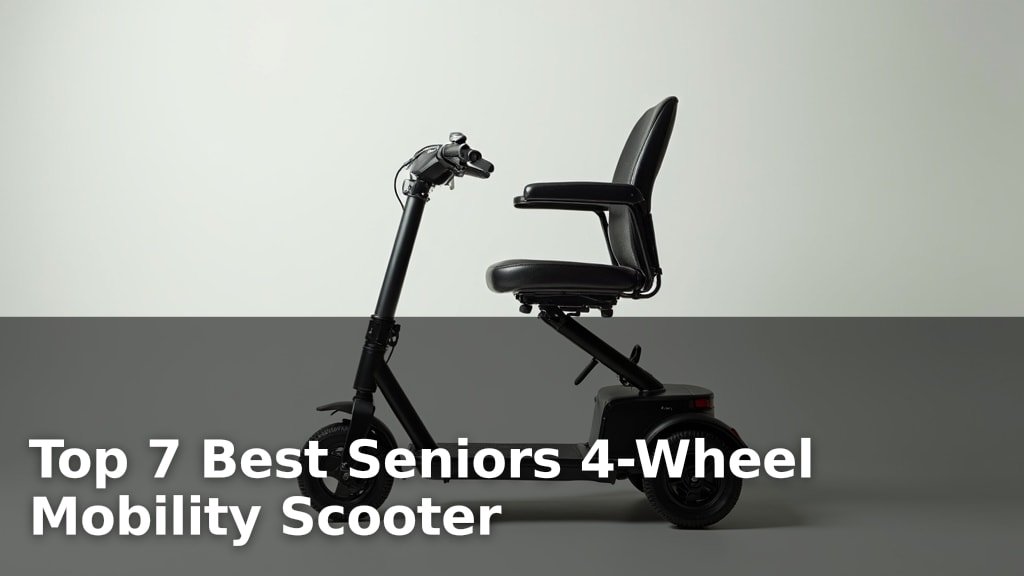 Top 7 Best Seniors 4-Wheel Mobility Scooter