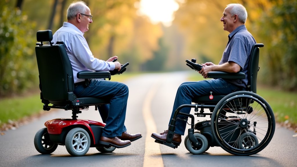Understanding Mobility Aids: Scooters vs. Power Wheelchairs