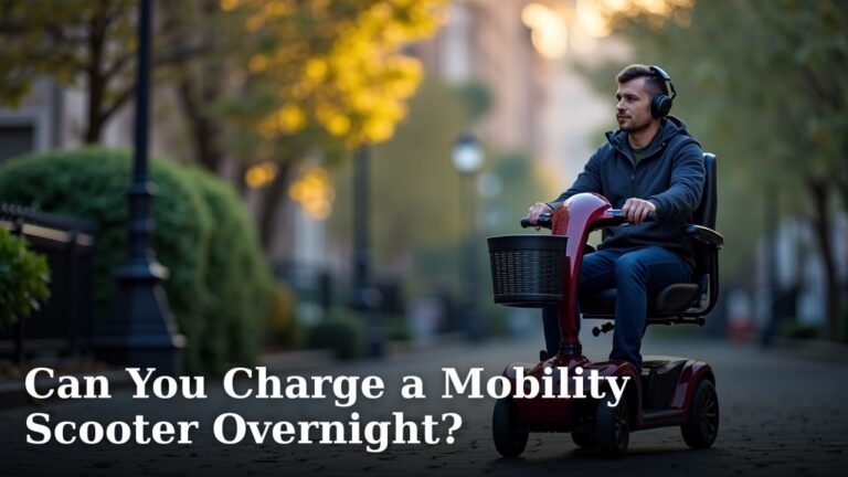 Can You Charge a Mobility Scooter Overnight?