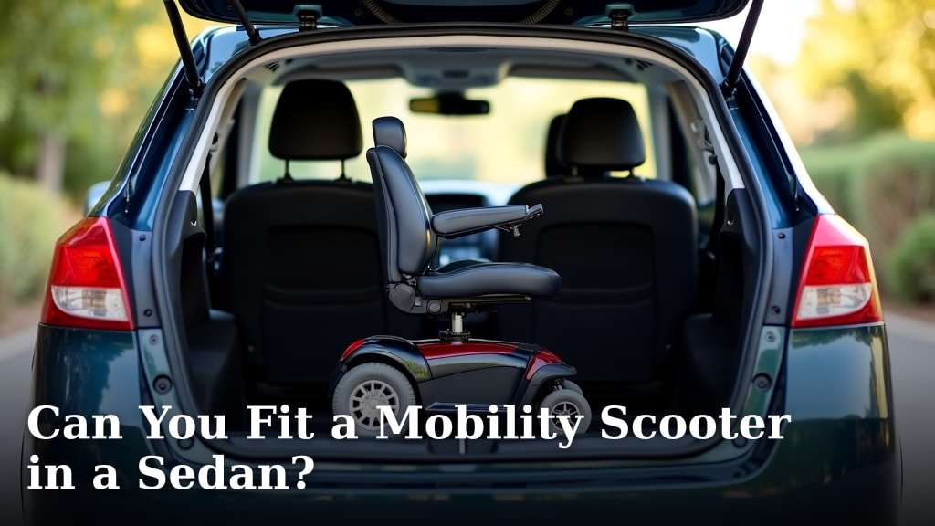 Can You Fit a Mobility Scooter in a Sedan?