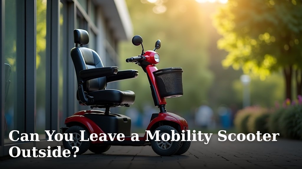 Can You Leave a Mobility Scooter Outside?