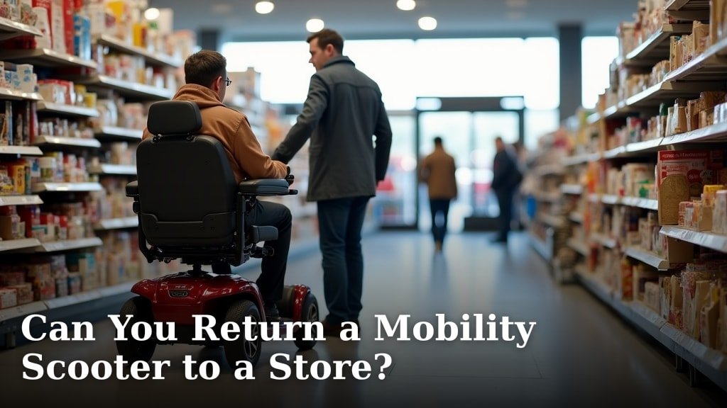 Can You Return a Mobility Scooter to a Store?
