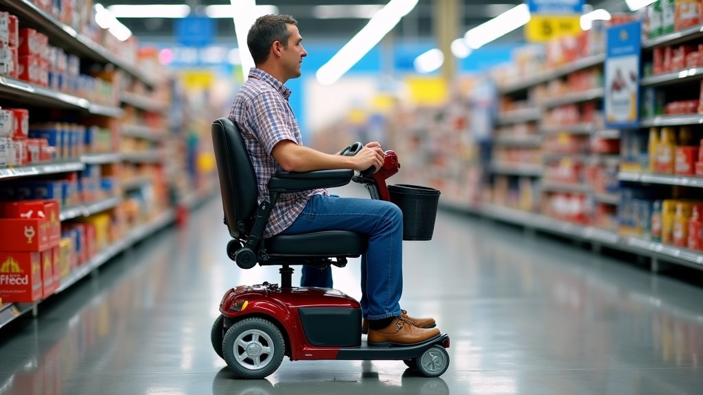 Getting Around Walmart with a Mobility Scooter