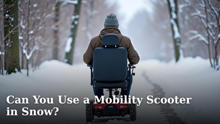 Can You Use a Mobility Scooter in Snow?
