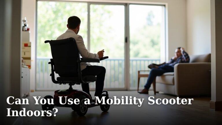 Can You Use a Mobility Scooter Indoors?