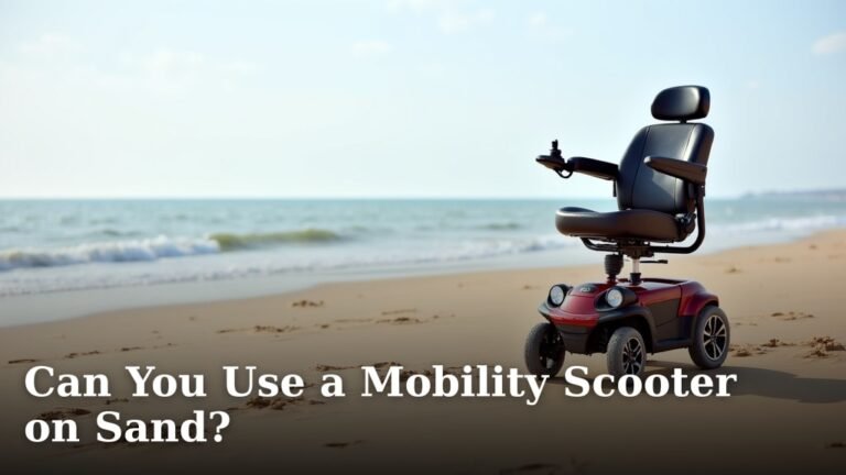 Can You Use a Mobility Scooter on Sand?