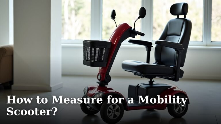 How to Measure for a Mobility Scooter?