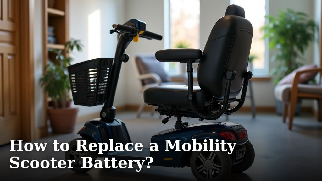 How to Replace a Mobility Scooter Battery?