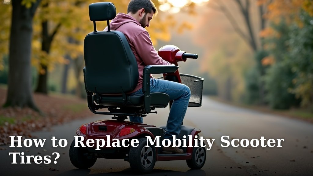 How to Replace Mobility Scooter Tires?