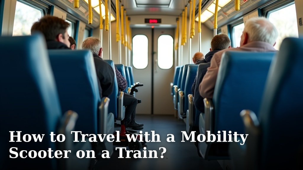 How to Travel with a Mobility Scooter on a Train?