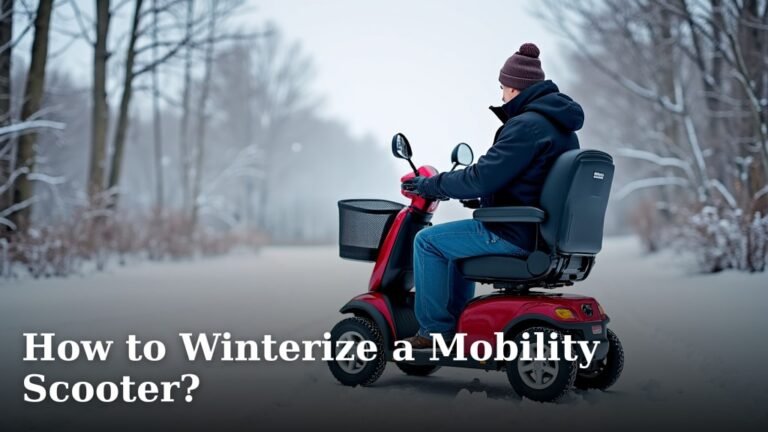 How to Winterize a Mobility Scooter?