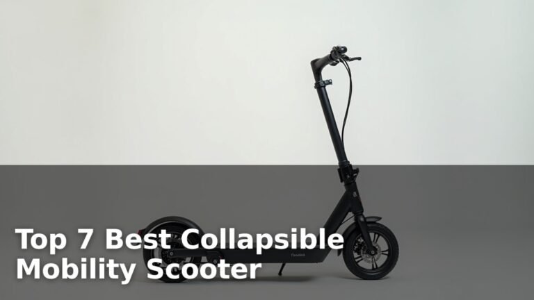 Top 7 Best Collapsible Mobility Scooter