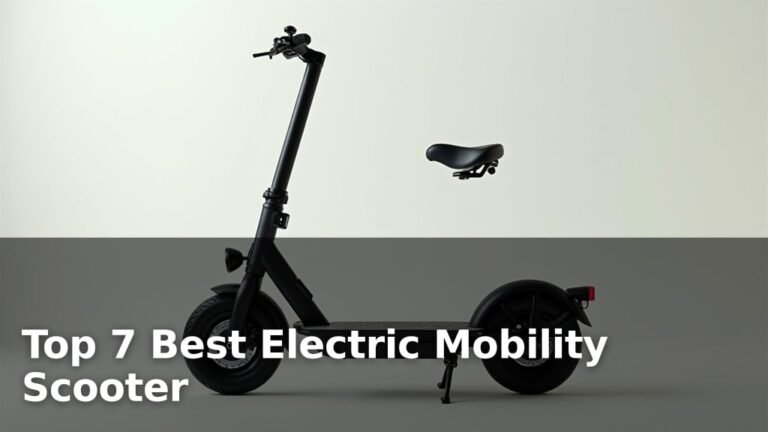 Top 7 Best Electric Mobility Scooter