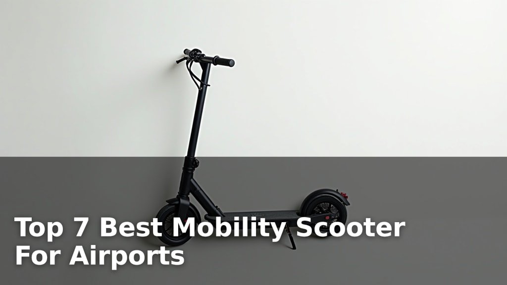 Top 7 Best Mobility Scooter For Airports