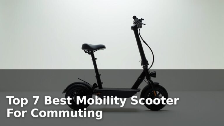 Top 7 Best Mobility Scooter For Commuting
