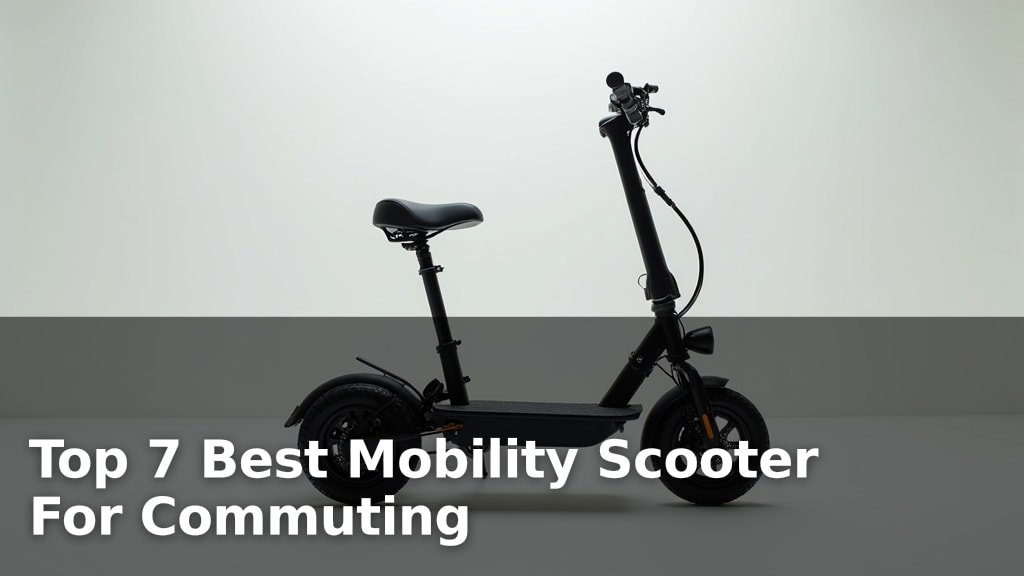 Top 7 Best Mobility Scooter For Commuting
