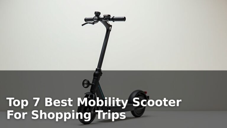 Top 7 Best Mobility Scooter For Shopping Trips