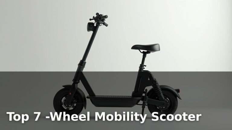 Top 7 -Wheel Mobility Scooter