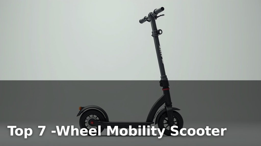 Top 7 -Wheel Mobility Scooter